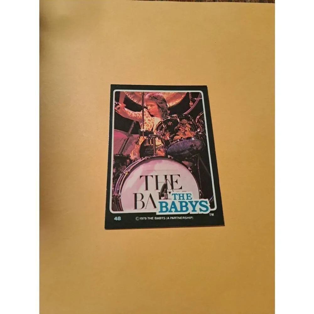 Vintage 1979 The Babys Trading Card #48 London Rock Band Collectible